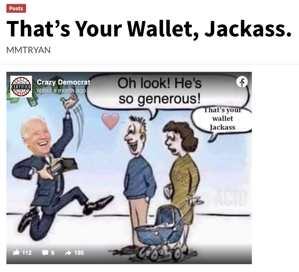 That's Your Wallet, Jackass.